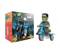 Super7 Universal Monsters Super Cycles - Frankenstein (Black w/Blue Trike) Actio