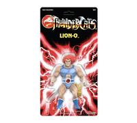 Super7, Vintage Thundercats Lion-O, Action figure Thundercats da 14 cm con accessori, classici cartoni animati da collezione e giocattoli retrò