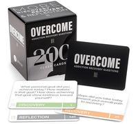 Supera completo - Domande sul recupero delle dipendenze Set combinato di giochi di terapia di gruppo - 200 carte - Conversazioni terapeutiche e di consulenza - Rompighiaccio per abuso di sostanze, prevenzione delle ricadute e salute mentale
