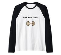 Supera i Tuoi Limiti Maglia con Maniche Raglan