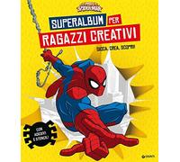 Superalbum per ragazzi creativi. Ultimate Spider-Man. Gioca, crea, scopri! Con adesivi. Ediz. illustrata. Con gadget