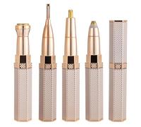 Superamento Dei Capelli Del Viso - Trimmer Sopracciglio Elettrico | 4 Strumento Per Epilatore Facciale IN1 | Razor Lavabile Per Le Gambe Del Braccio Del Naso E Il Corpo | Dispositivo Di Governamento