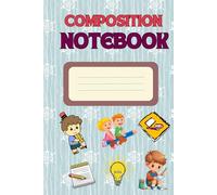 Superb Composition Notebook: 365 Days for Emotional and Social Development, Handwriting Practice, Notebook for Kids Age 4-8