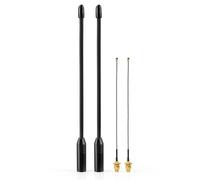 Superbat Antenna a frusta da 915 MHz per dispositivi IoT Meshtastic LoRa Gateway ESP32 OLED 900 MHz, confezione da 2 antenne SMA maschio Omni + cavo SMA a U.FL