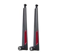Superbat Antenna WiFi Dual Band 2.4GHz 5GHz 5.8GHz RPSMA maschio 8dBi Mimo 2 pezzi per router WiFi, scheda di rete PCIe, PC desktop, adattatore USB, telecamera di sorveglianza, drone FPV, ecc