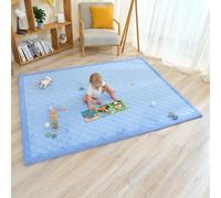 SUPERBE BEBE - Tappeto Gioco per Bambini 150 × 200 × 2,5 cm - Spesso e Antiurto - Schiuma Memory Non Tossica Oeko-Tex - Tappeto per Cameretta e Stanza Giochi - Design Elegante