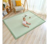 SUPERBE BEBE - Tappeto Gioco per Bambini 150 × 200 × 2,5 cm - Spesso e Antiurto - Schiuma Memory Non Tossica Oeko-Tex - Tappeto per Cameretta e Stanza Giochi - Design Elegante