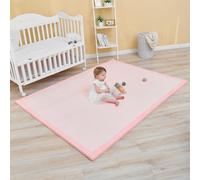 SUPERBE BEBE - Tappeto Gioco per Bambini 150 × 200 × 2,5 cm - Spesso e Antiurto - Schiuma Memory Non Tossica Oeko-Tex - Tappeto per Cameretta e Stanza Giochi - Design Elegante