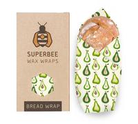 SuperBee Beeswax Wrap | Big Daddy involucro di cera d'api XXL | Hexagonia | Riutilizzabile, Ecologico, bee wrap per alimenti zero rifiuti