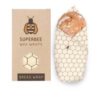SuperBee Wax Wraps Beeswax Wrap | Big Daddy involucro di cera d'api XXL | Hexagonia | Riutilizzabile, Ecologico, bee wrap per alimenti zero rifiuti
