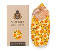 SuperBee Wax Wraps Beeswax Wrap, Big Daddy involucro di cera d'api XXL, Hexagonia, Riutilizzabile, Ecologico, bee wrap per alimenti zero rifiuti