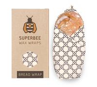 SuperBee Wax Wraps Beeswax Wrap, Big Daddy involucro di cera d'api XXL, Meadow, Riutilizzabile, Ecologico, bee wrap per alimenti zero rifiuti