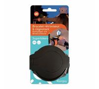 Superbikero Braccialetto Da Ciclismo Singolo Con Specchietto Retrovisore E Freccia Orange