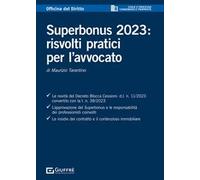 Superbonus 2023: risvolti pratici per l'avvocato