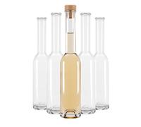 SUPERBUTELKI.PL FENICE Bottiglie per liquore vuote 200 ml set 10 pezzi - Bottiglie vuote con tappi - Bottiglie di vetro deco - Bottiglie da vino vuote
