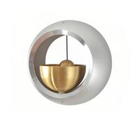 Supercap - Shopkeepers Bell for Door Opening, Magnetic Doorbell Wind Chime for Refrigerator, Room, Restaurant, Door Chime for Business,Entrance Hanging Decorations- Creative Gift (silver)