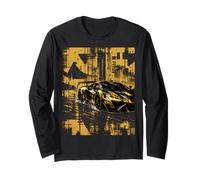 Supercar Street Racing Grunge Drift Design Maglia a Manica