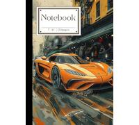 Supercar Symphony Art Composition Notebook fof School and Work: Composition Note for Study Notes,Work Laptop,Creative Workspace,Entertainment Hub