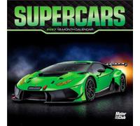 Supercars 2027 7 X 14 Inch (Hanging) Monthly Mini Wall Calendar