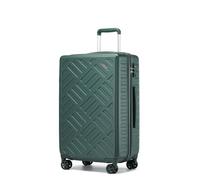 Supercase 64,5cm Valigia Media Rigida Leggero da Trasportare Trolley Medio Rigido con Ruote e Serratura TSA,Verde