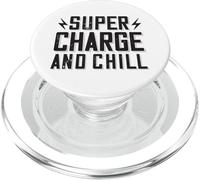 Supercharge And Chill - Per Auto Elettriche A Ventola PopSockets PopGrip per MagSafe