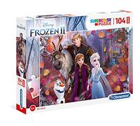 Supercolor Puzzle - Disney Frozen 2-104 maxi pezzi, puzzle bambini