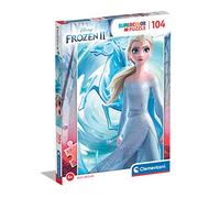 Supercolor Puzzle - Disney Frozen 2-104 pezzi, puzzle bambini