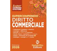 Supercompendio di diritto commerciale 2026 - 2026 - Neldiritto Ed