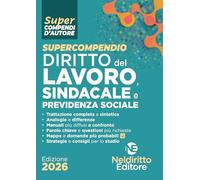 Supercompendio diritto del lavoro, sindacale e previdenza sociale