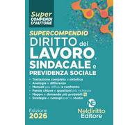 Supercompendio diritto del lavoro, sindacale e previdenza sociale