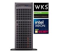 Supercomputer wks800 dual processor intel xeon gold 6538y (64 core ...