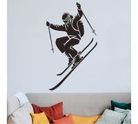 SUPERDANT Adesivi Murali Snowboard Adesivi Murali Snowboarder Decorazioni Murali Sportive Decalcomanie Da Sciatore Decorazioni Murali per Camera Da Letto Corridoi Ufficio di Famiglia Aula