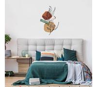 SUPERDANT Adesivo Da Parete Geometrico Stile Boho Adesivo Da Parete Linea Vegetativa Decalcomanie In Vinile Stacca e Incolla Decorazioni Murali Artistiche Fai Da Te Da Attaccare Al Muro