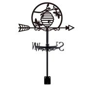 SUPERDANT Banderuole per Api Arnie Segnavento da Metallo Banderuola Vento Banderuola In Metallo Segnavento Cartelli per Fattoria Cortile Fattoria Fienile Giardino Decorazione