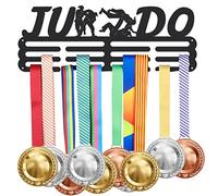 SUPERDANT Espositore per Medaglie da Judo Femminile Espositore per Medaglie Sportive per 60+ medaglie Montaggio A Parete Espositore per Nastri Appendiabiti Appendiabiti Decor Ganci in Ferro