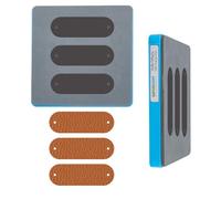 SUPERDANT Fustelle In Pelle Etichette In Pelle per Fustelle per Il Taglio Della Pelle All'Uncinetto Tag Fustelle Etichette Fustelle In Pelle per Borse Jeans Fai Da Te Artigianato per Cappelli