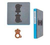 SUPERDANT Portaavi In Pelle con Cane Fustelle Fai Da Te Portaavi In Pelle Portaavi con Animali Organizer per Portaavi Fustelle In Legno Fai Da Te per Artigiani