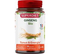Superdiet Organic Ginseng Tone & Energy 45 capsule - Integratore