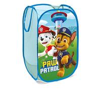 SUPERDIVER - Cesto pieghevole di La Squadra dei Cuccioli - Licenza Ufficiale Paw Patrol - Perfetto per giocattoli e vestiti - 36x36x58 cm - Ideale per bambini e bambine.