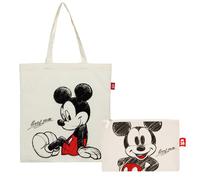 Superdiver Set Borsa Shopping e Pochette Topolino - Licenza Ufficiale Disney Mic