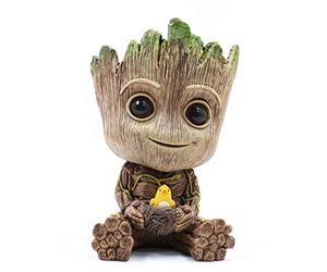 SuperDreamStore Baby Groot 11cm - Vaso da fiori innovativo, per piante 11x6x6 cm