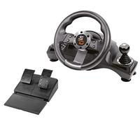 Superdrive - Volante Racing Drive Pro GS700 con leva del cambio, pedali e vibrazioni per PS4 - Xbox One - PC e PS3