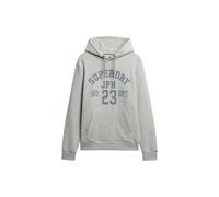 Superdry Athletic Ess Hoodie Maglione, Grigio, L Uomo