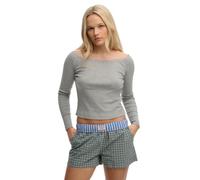 Superdry Athletic Essential Lace Long Sleeve Top XS
