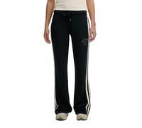 Superdry Athletic Essential Stripe Flare Joggers Nero S Donna