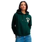 Superdry Athletic Essentials Applique Crop Hoodie 2XS