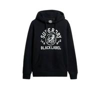 Superdry - Black Label Hoodie - - Sweatshirts & Hoodies - Uomo - Nero - L