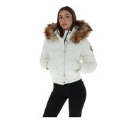 Superdry - Bomber Everest con cappuccio - - Jackets - Donna - Bianco - S