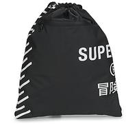 Superdry Borsa Shopping CORE SPORT DRAWSTRING BAG in Nero Unica
