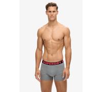 Superdry Boxer blu / grigio sfumato / lime / rosso Uomo Superdry XXL
